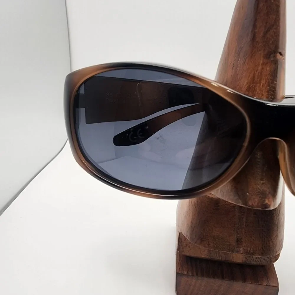 Solar Shield Brown & Black Polarized Sunglasses